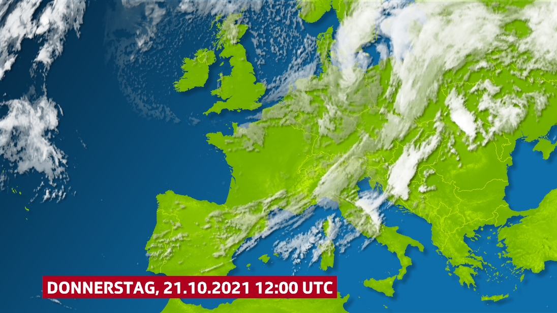 Satellitenbild vom Mittag.