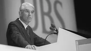Tod mit 87 Jahren – Robert Studer – der Banker, der am Anfang der UBS stand