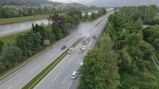 Zwei Autos mit Totalschaden – «Schanze» auf der Autobahn wegen Hitze: Droht das jetzt häufiger?