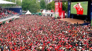 Trocken – Das Wetter spielt beim CH-Anspiel mit