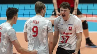 Nations League – Siege für die Schweizer Volleyball-Nationalteams