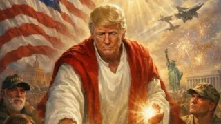Nach Kritik des Papstes – Trump postet KI-Bild von sich als Jesus – die Reaktionen