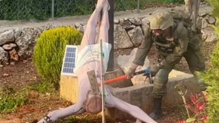  – Geschändetes Kruzifix im Libanon löst Entsetzen aus