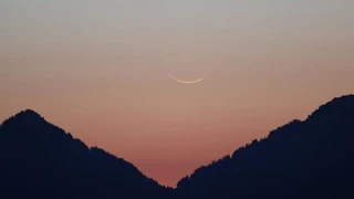 Seltenes Himmelsphänomen – Wer sieht die schmalste Mondsichel?