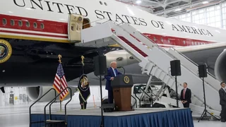 US-Präsidentenflugzeug – Trump präsentiert die von Katar geschenkte «Air Force One»