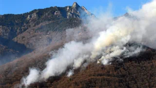 Waldbrandgefahr – Feuerwetter im Tessin und in Südbünden