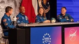 «Artemis 2»-Mission – Mond-Crew: Landung wie «rückwärts von einem Hochhaus springen»