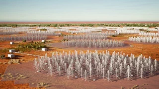Square Kilometre Array – Tannenbäume aus Metall für das weltgrösste Radioteleskop