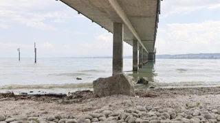 Wegen trockenem Frühling – Bodensee: Tiefster je gemessener Pegelstand