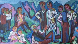 «Kirchner x Kirchner» in Bern – Ernst Ludwig Kirchner – im Grossformat