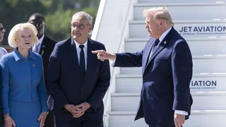 G7-Treffen in Évian – US-Präsident Trump landet in Genf und hebt gleich wieder ab