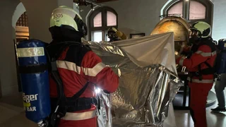 Heikle Angelegenheit – Feuerwehr übt Kulturgüterschutz in Zürich