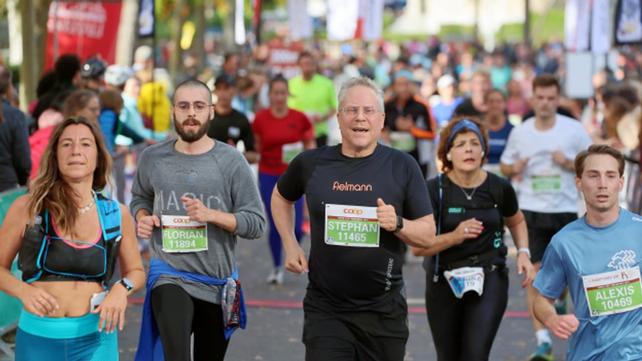Der Marathon in Luzern Ein Volksfest bei bestem Wetter