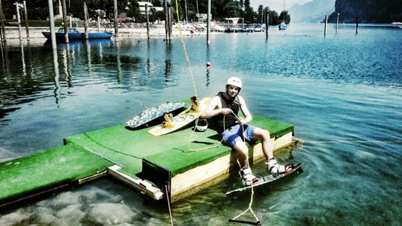 Wakeboarden in der Schweiz Sommerspass auf dem See Uf u dervo SRF