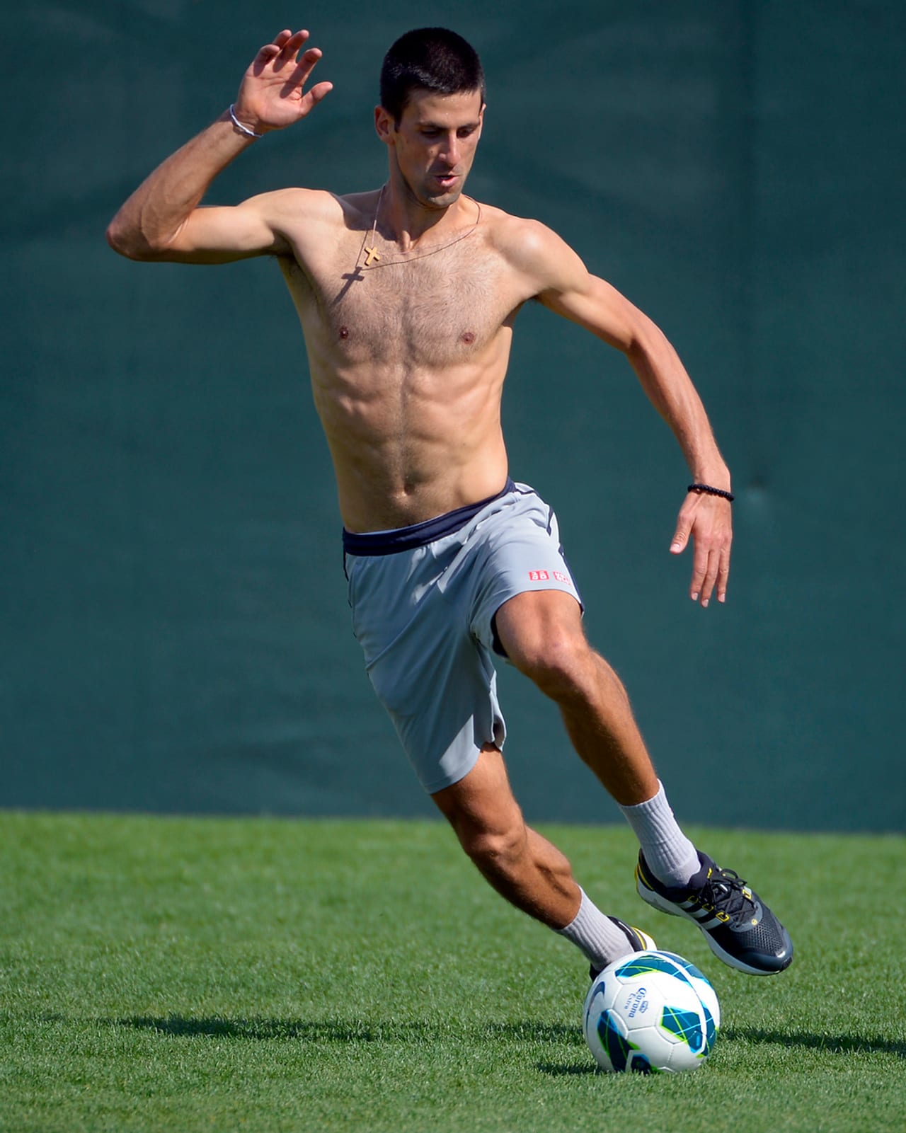 Hairy Soccer Player