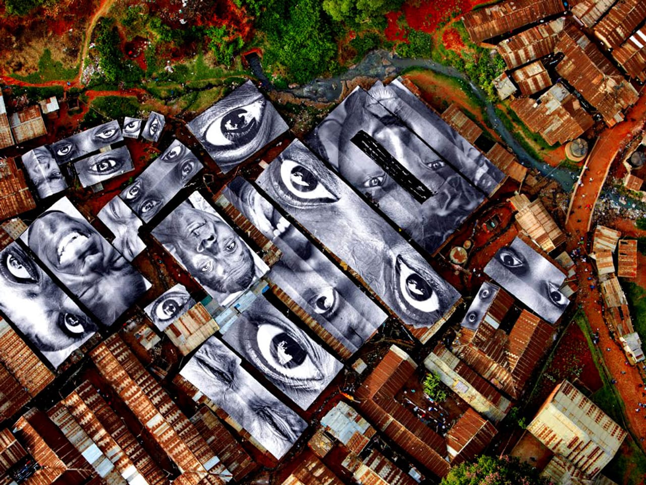 Kunst StreetArtKünstler JR und die Macht von Papier und Kleister