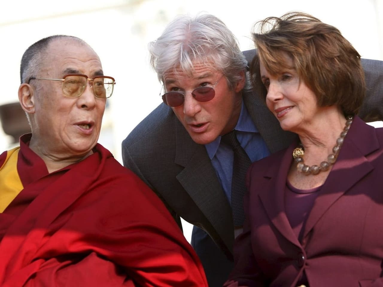 Richard Gere und der Dalai Lama Eine Freundschaft, die verbindet