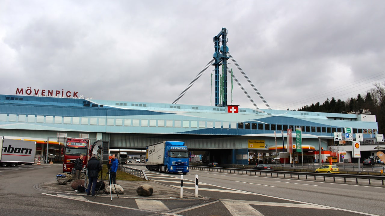 Autobahn A1 Making Of Schweiz aktuell SRF