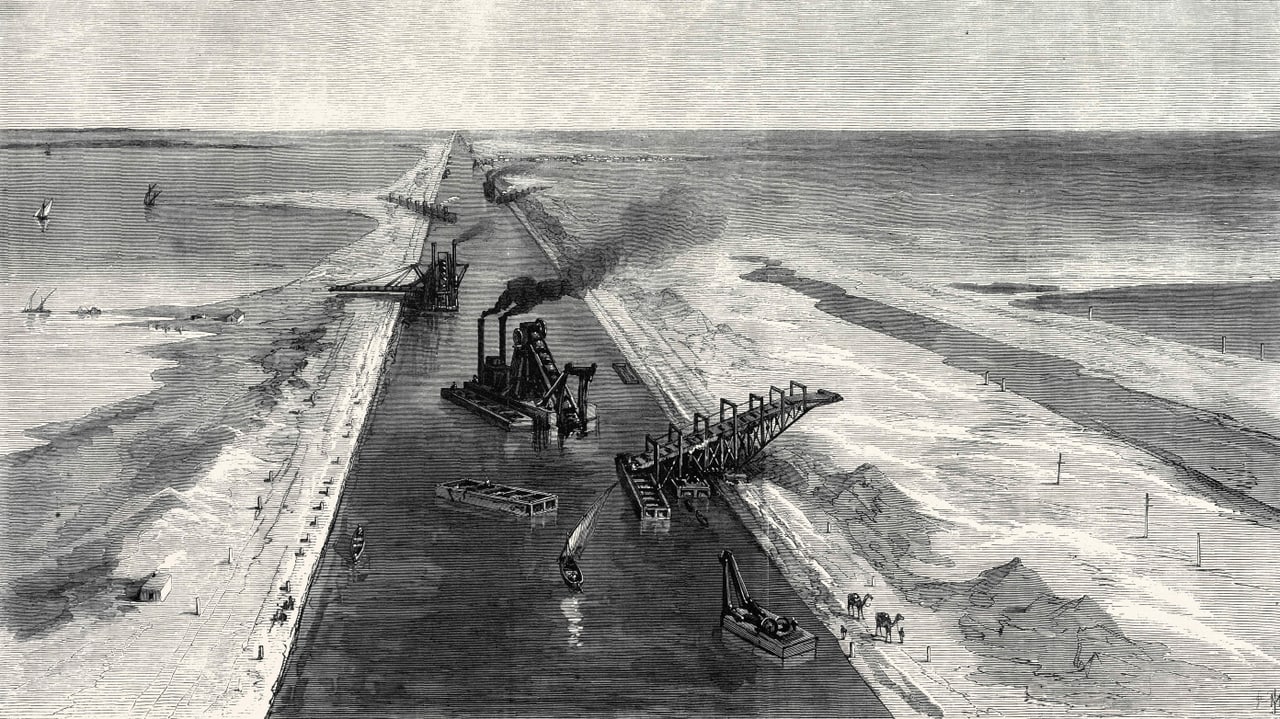 Wann Wurde Der Suezkanal Gebaut Bauwerk der Superlative - Wie der Suezkanal in 150 Jahren die Welt