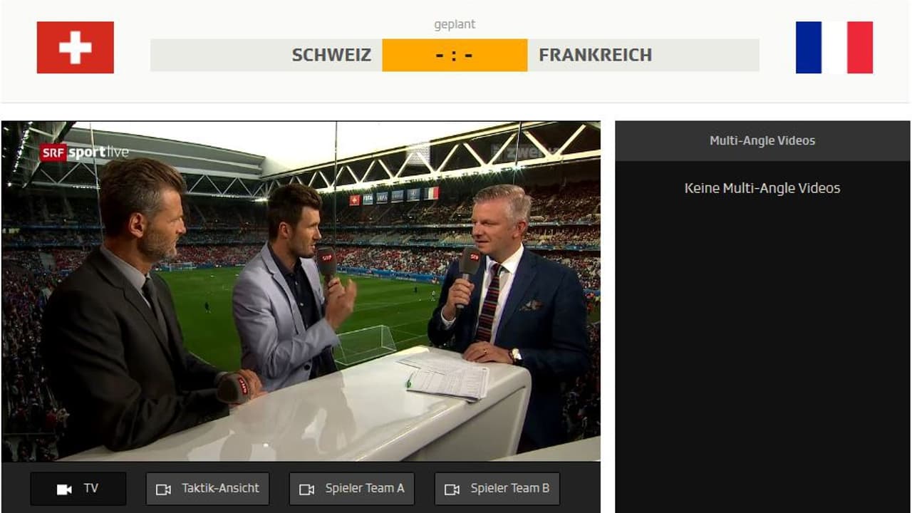 Schweizer Nationalmannschaft - Schweiz - Frankreich: Die ...