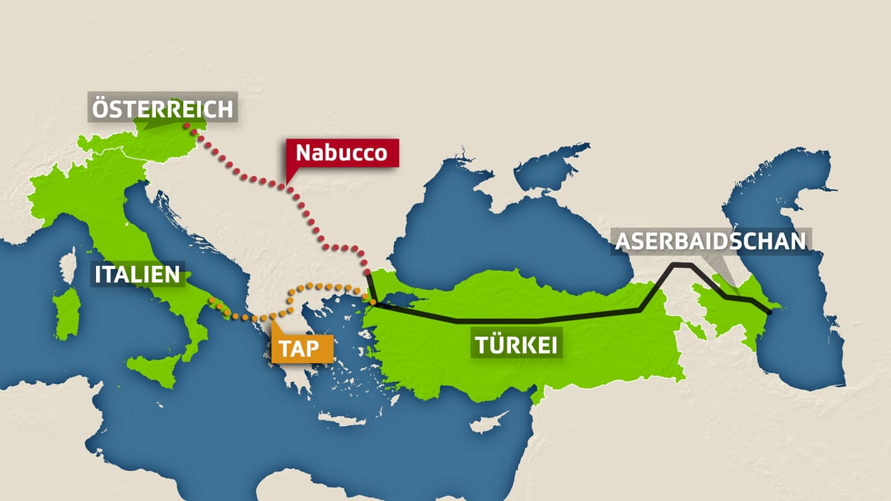 Wirtschaft - Deutsche lösen sich von Gas-Pipeline Nabucco ...