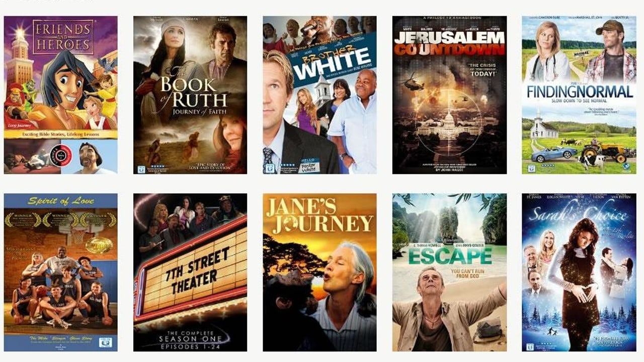 Christliche Videoplattform Pure Flix das saubere Netflix mit