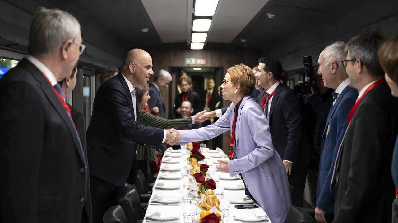 Eva Herzog und Eric Nussbaumer Die beiden Basel empfangen ihre