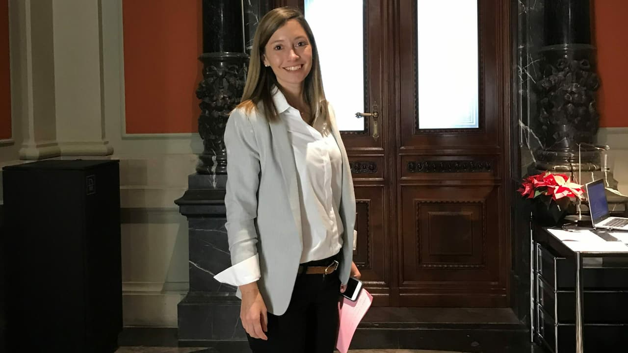 Erste Sessionswoche Johanna Gapany die bisher jüngste Ständerätin