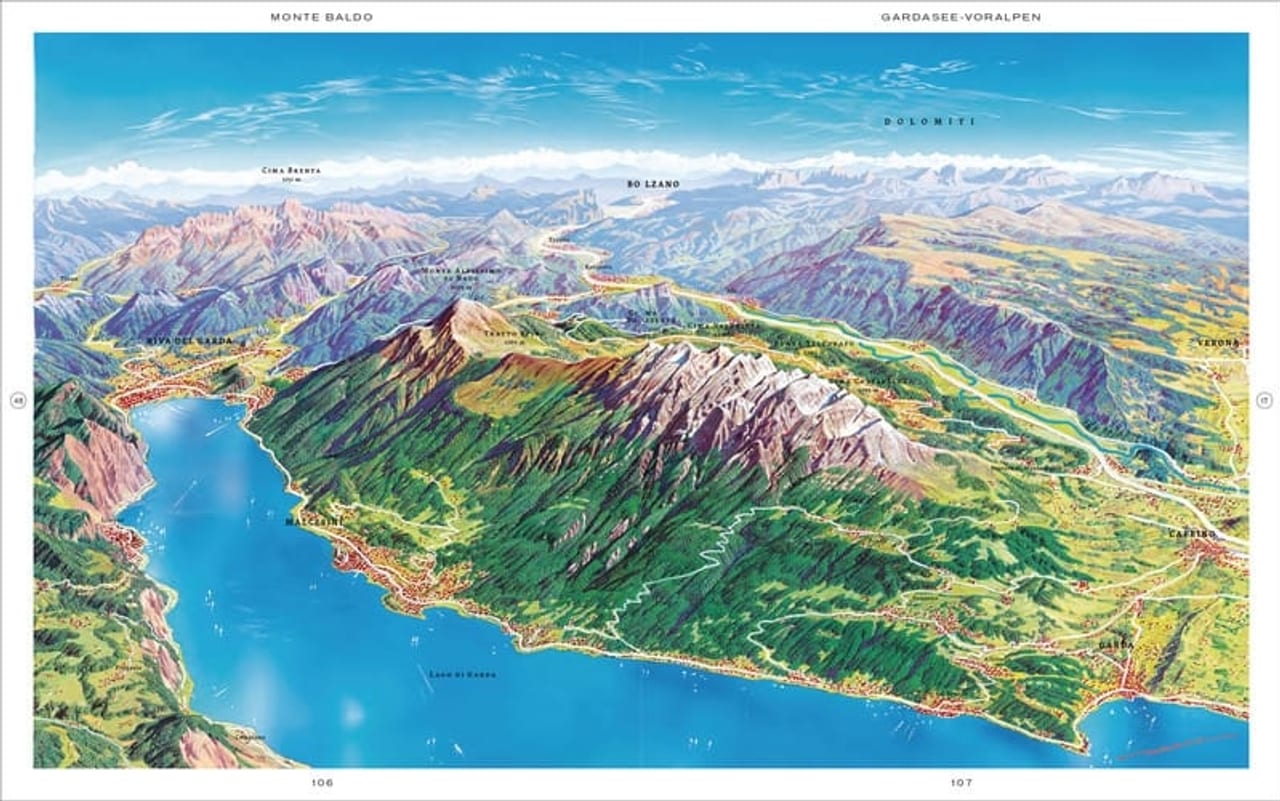 Faszinierend Die Alpen Karte Bilder
