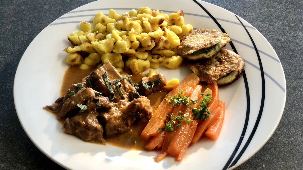 «Landfrauenküche» Rezepte 2024 - Monikas «Kalbsvoressen Salvia und ...