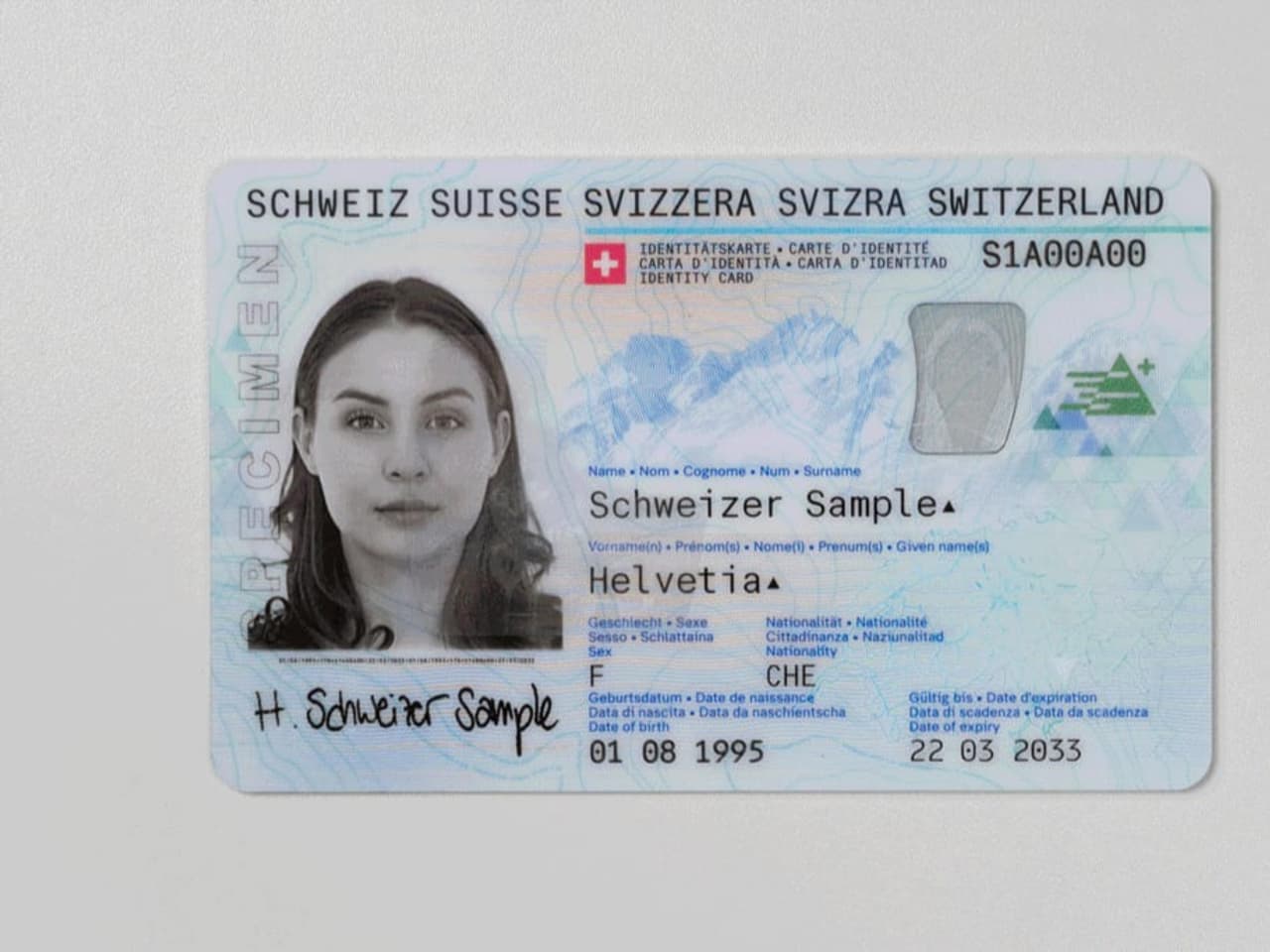 Neue Sicherheitsmerkmale So sieht die neue ID aus News SRF