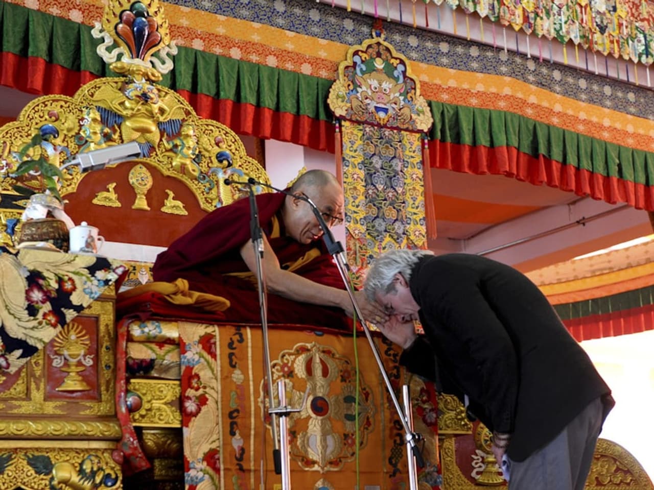 Richard Gere und der Dalai Lama Eine Freundschaft, die verbindet