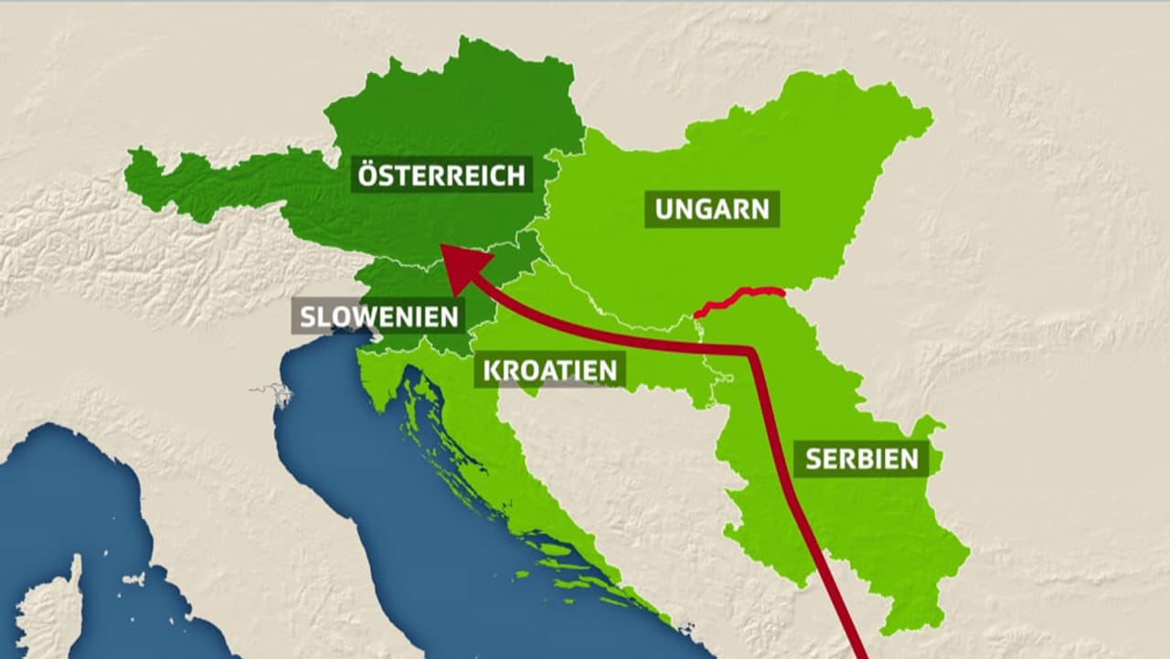 International - Kroatien schliesst Grenze zu Serbien - News - SRF