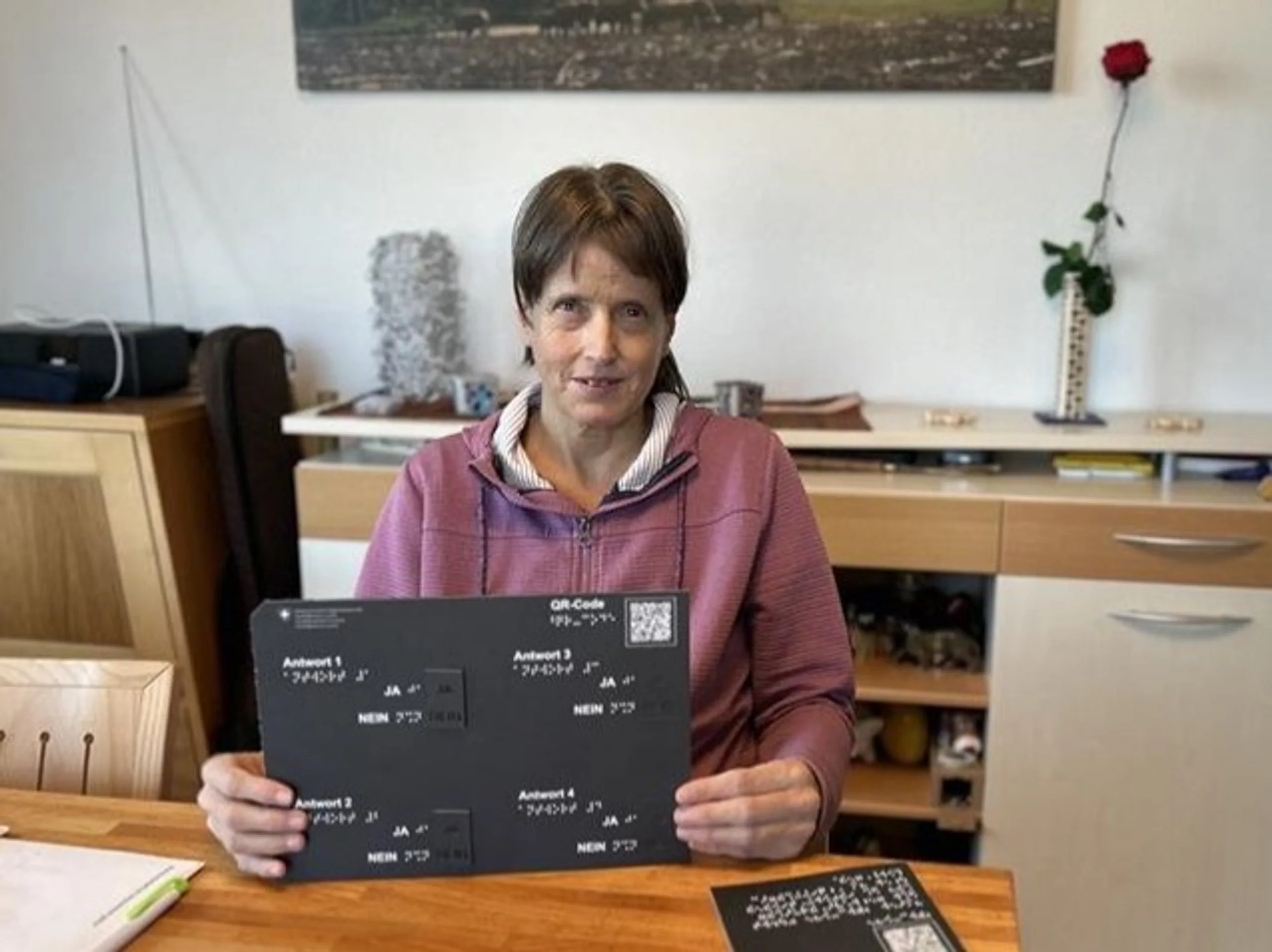 Zürich: Blinde Menschen können erstmals selbstständig abstimmen