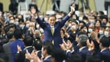 Wahlsieg – aber kein Achtungserfolg für Japans Regierungschef (Artikel enthält Audio)