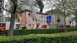 Vier Verletzte bei Brand in St. Gallen (Artikel enthält Video)
