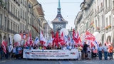 Tausende demonstrieren in Bern für starke AHV