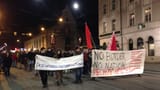 Gegner der SVP-Initiative demonstrieren in mehreren Städten (Artikel enthält Video)