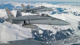 Luftwaffe fängt zwei Flugzeuge über Davos ab (Artikel enthält Video)