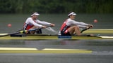 Schweizer Leichtgewichts-Boote auf dem Rotsee im Final 