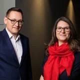 Anita Bünter und Jonas Bischoff