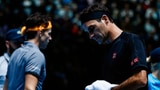 Verletzter Federer von Thiem überholt (Artikel enthält Video)