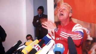 Heute vor 25 Jahren Wutrede von Giovanni Trapattoni Tageschronik SRF