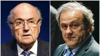 Blatter und Platini. 