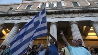 Demonstration in Athen. Demonstration in Athen.