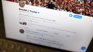 Tweet von Donald Trump. Tweet von Donald Trump.