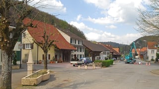 Dorfplatz von Meltingen