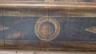 Balken mit Holzmuster Balken mit Holzmuster