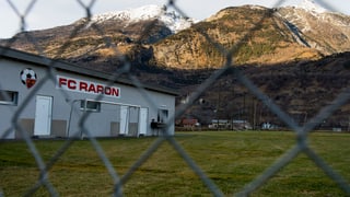 Trainingsplatz des FC Raron.
