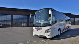 Ein Eurobus-Car.
